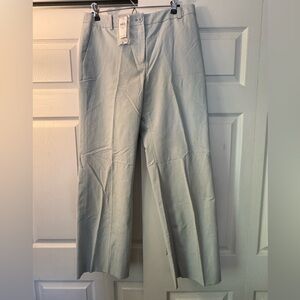 Ann Taylor Loft Lined Women's Light Blue Gray Pants - Size 10 - NWT